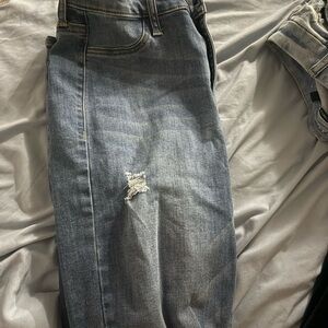 Fashion Nova High Rise Jeans - Blue